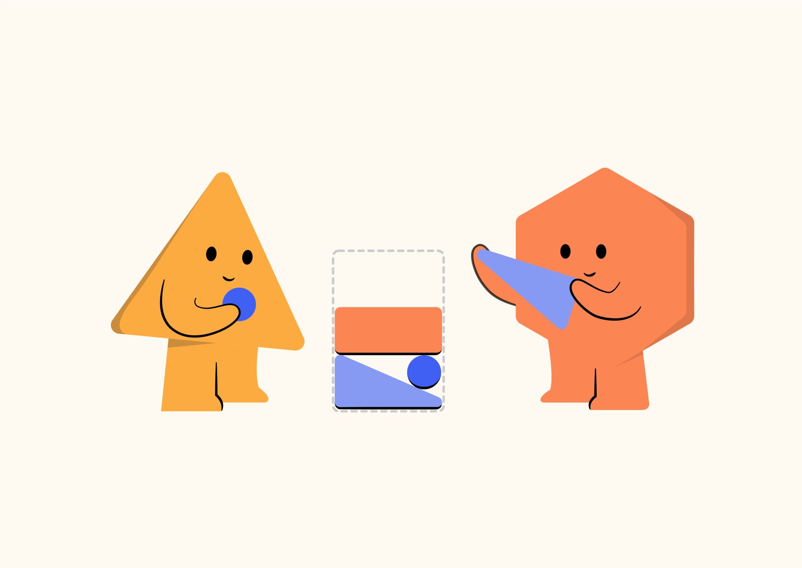 An illustrated breakdown of a website squeeze page's core components: headline, copy, lead magnet, opt-in form, and CTA.