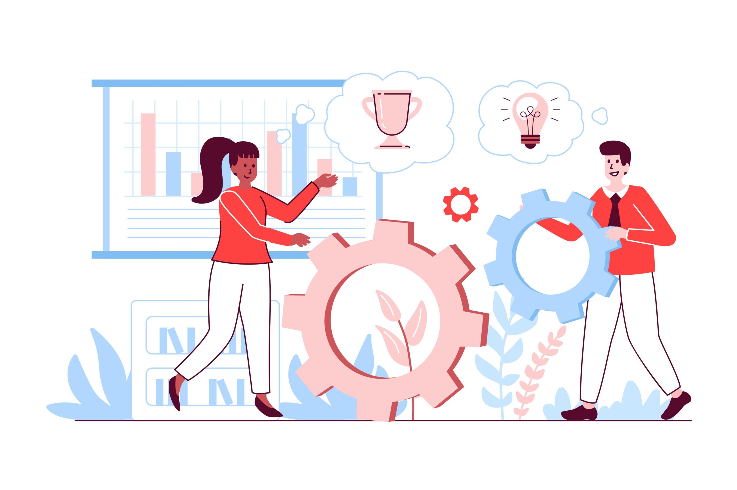 Teamwork building success