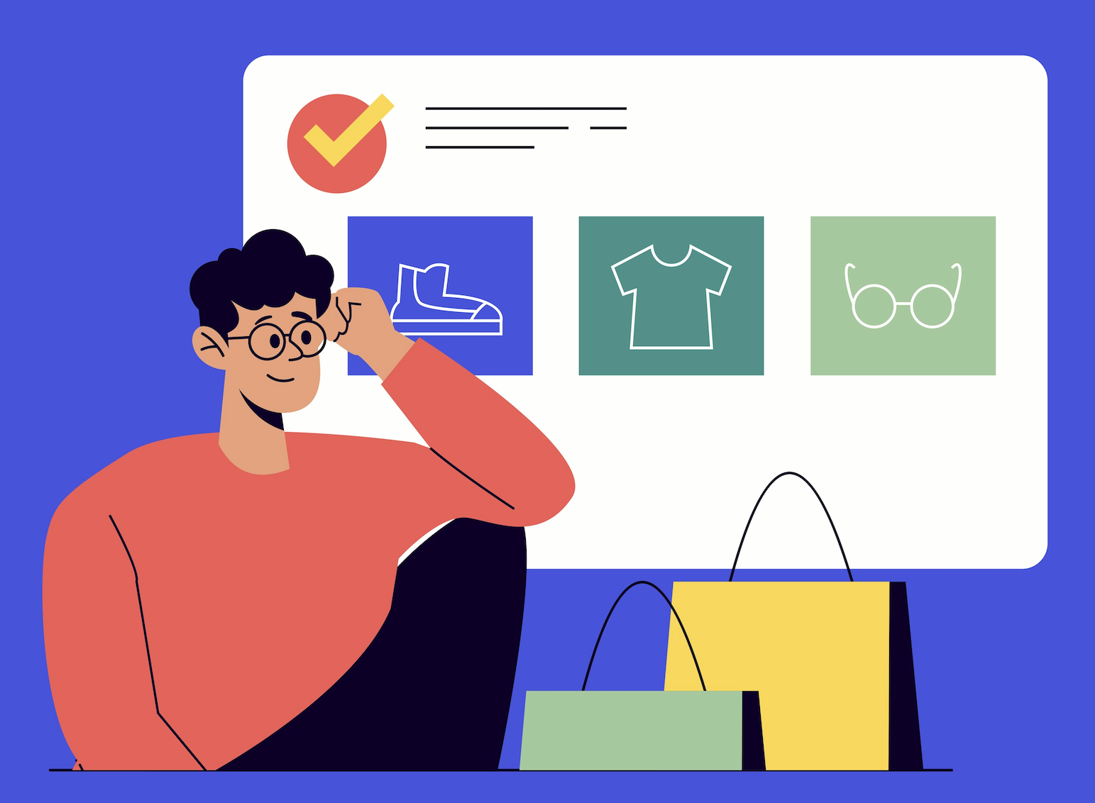 A streamlined checkout interface on a mobile phone, showing clear steps and easy-to-tap payment options.
