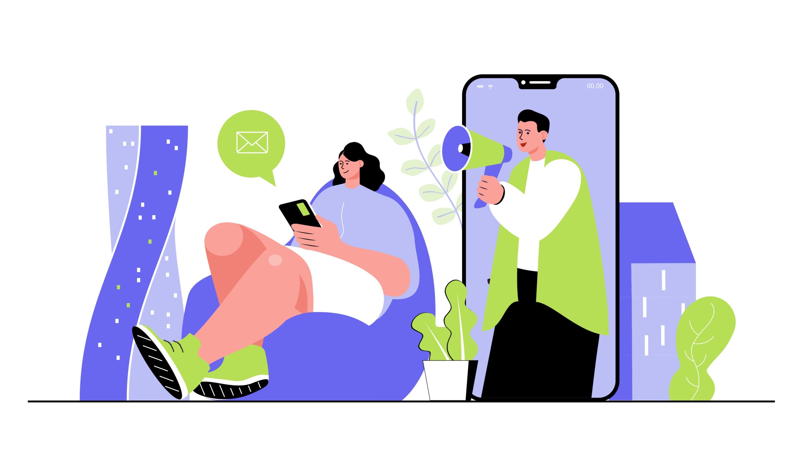 People interacting with technology