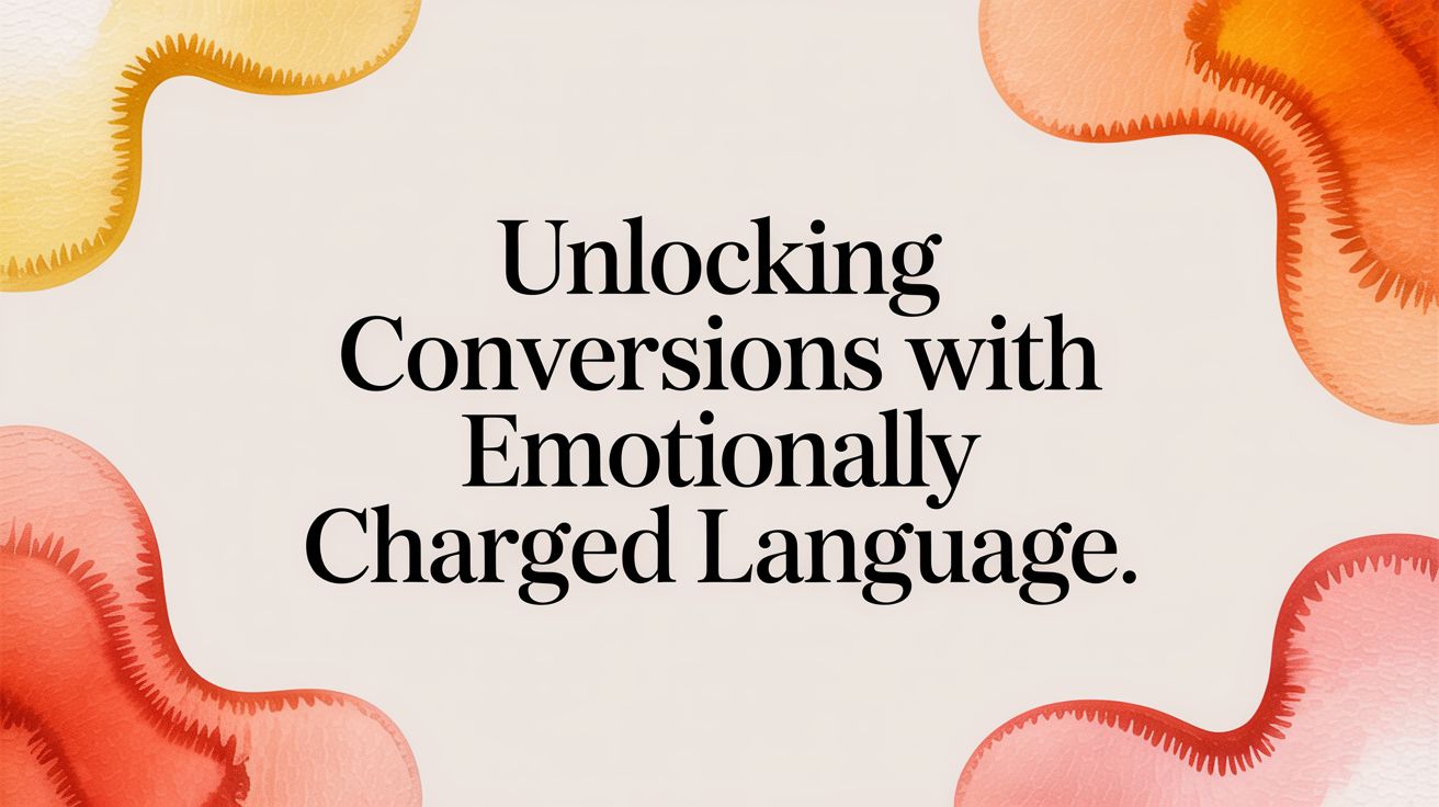 Unlocking Conversions with Emotionally Charged Language
